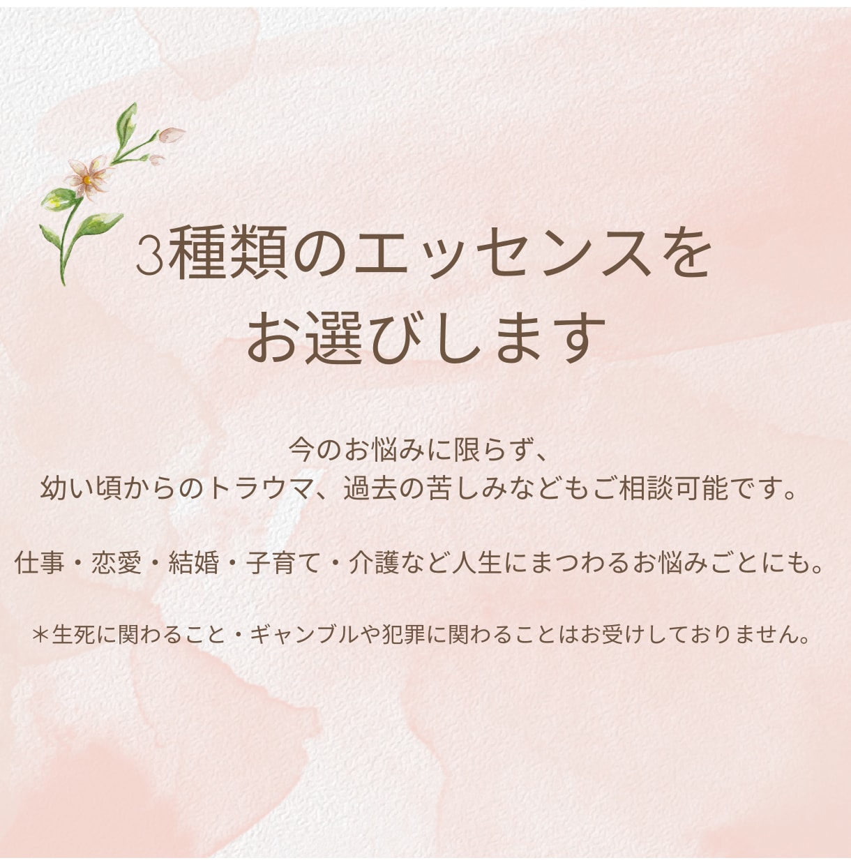 PDF納品＊3種類のエッセンスをお伝えします おまもりフラワーエッセンスでわたしを癒す イメージ2