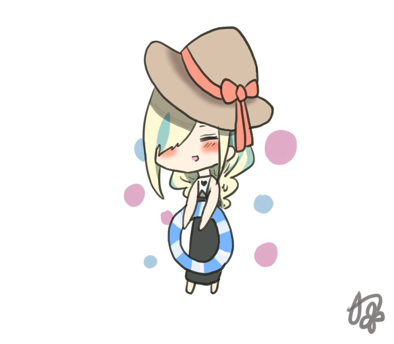 SNSのアイコン(イラスト)を作成します チビキャラも描きます。描きこみ多めはオプションへ。 イメージ1