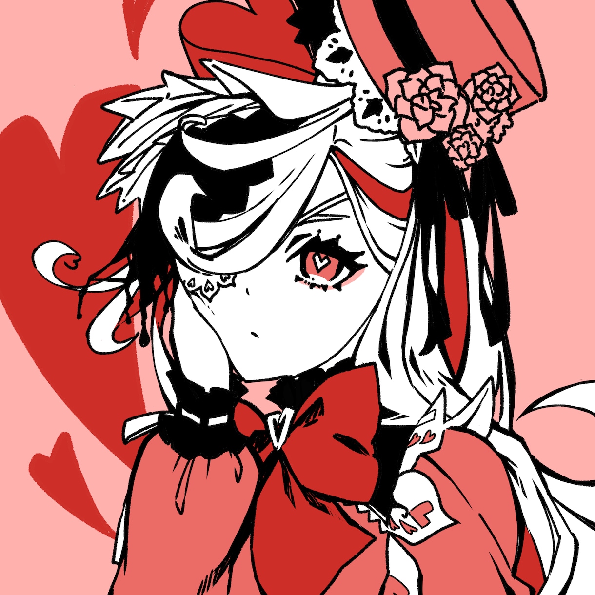 SNSアイコン等に使えるイラストを描きます イラスト イケメン ショタ 美少女 ケモ耳 ダウナー タバコ イメージ2