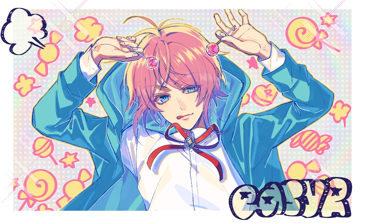 アイコン/イラスト制作します SDキャラ、立ち絵、アイコン乙女ゲーム風に描きます！ イメージ6
