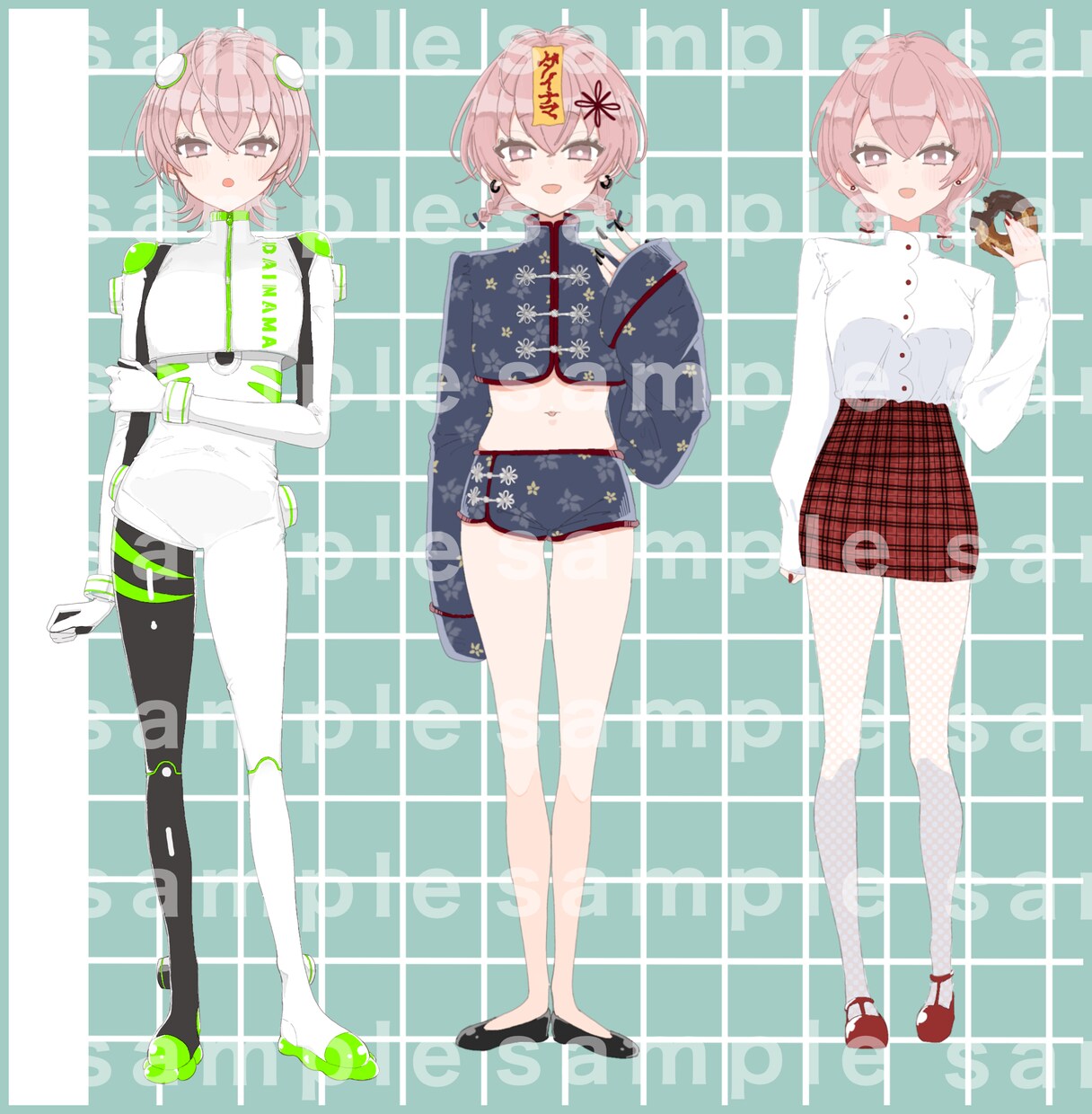 IRIAMU・TRPG・立ち絵・一枚絵承ります 立ち絵・サムネ・グッズ等のイラストを描かせてください！ イメージ3
