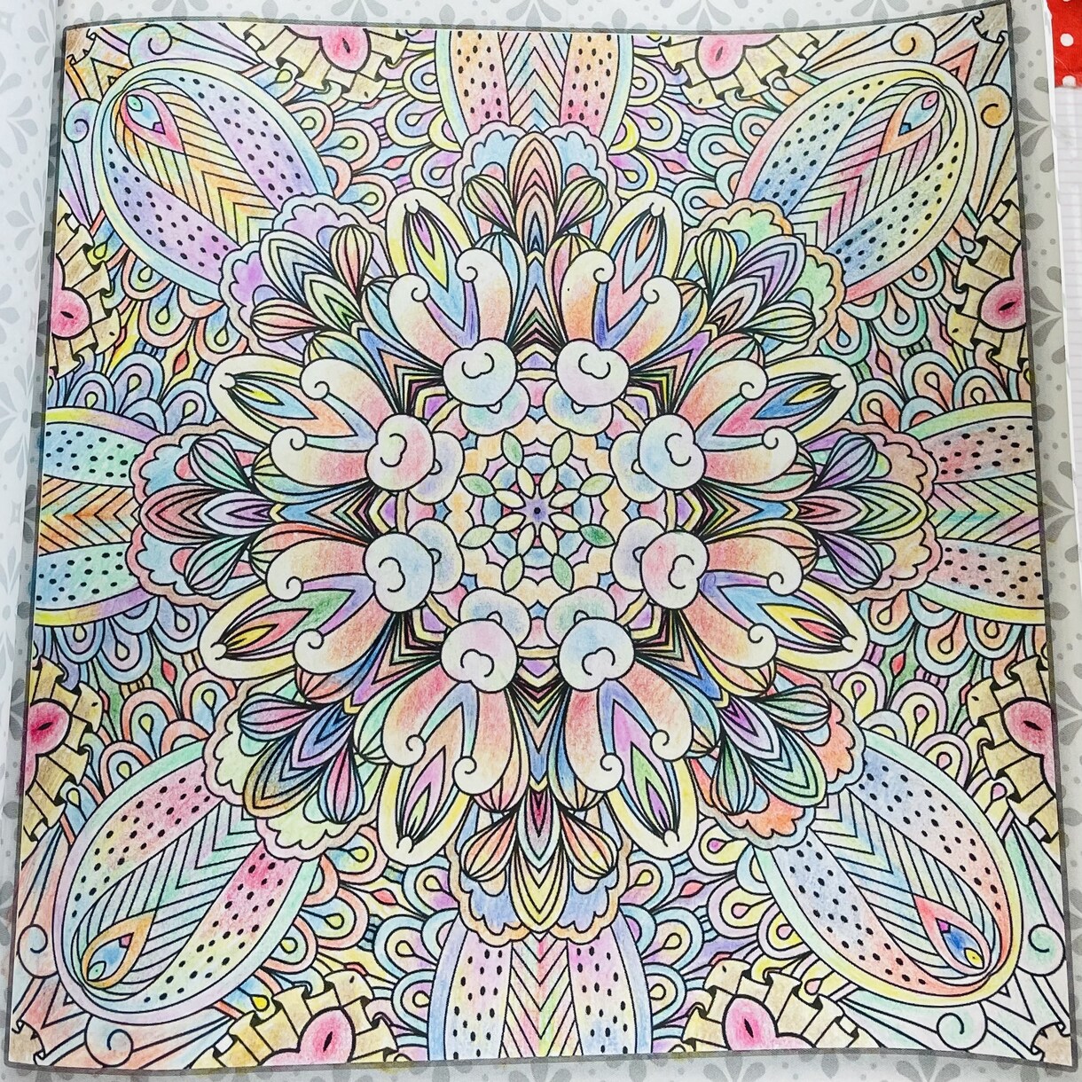 指定の線画に色鉛筆で彩色します 美大卒のアーティストが色塗りします！繊細で優しい色使いです。 イメージ6