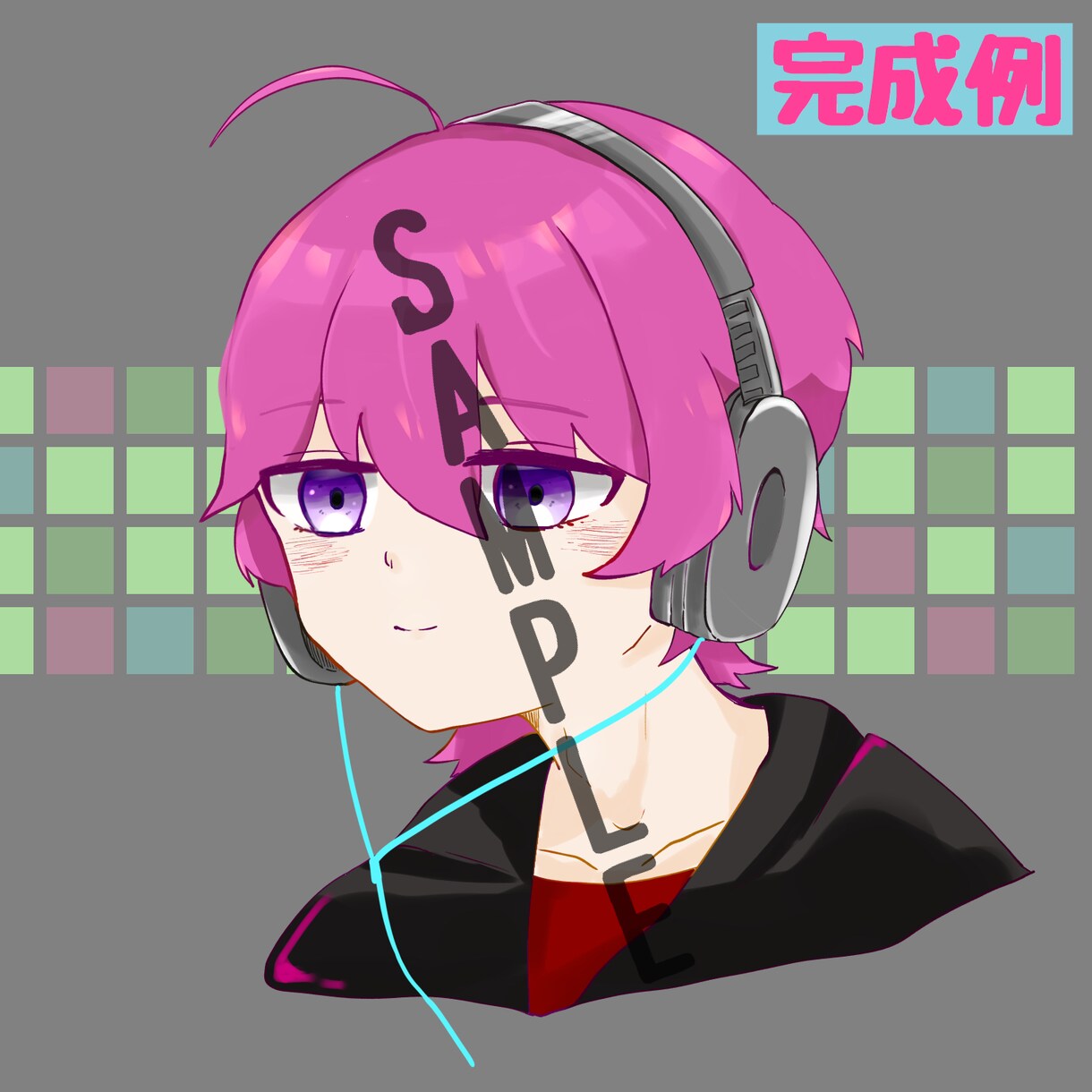 版権･オリジナル■アイコンイラスト描きます 最短即日納品！あなた専用のアイコンイラスト描きます。 イメージ4