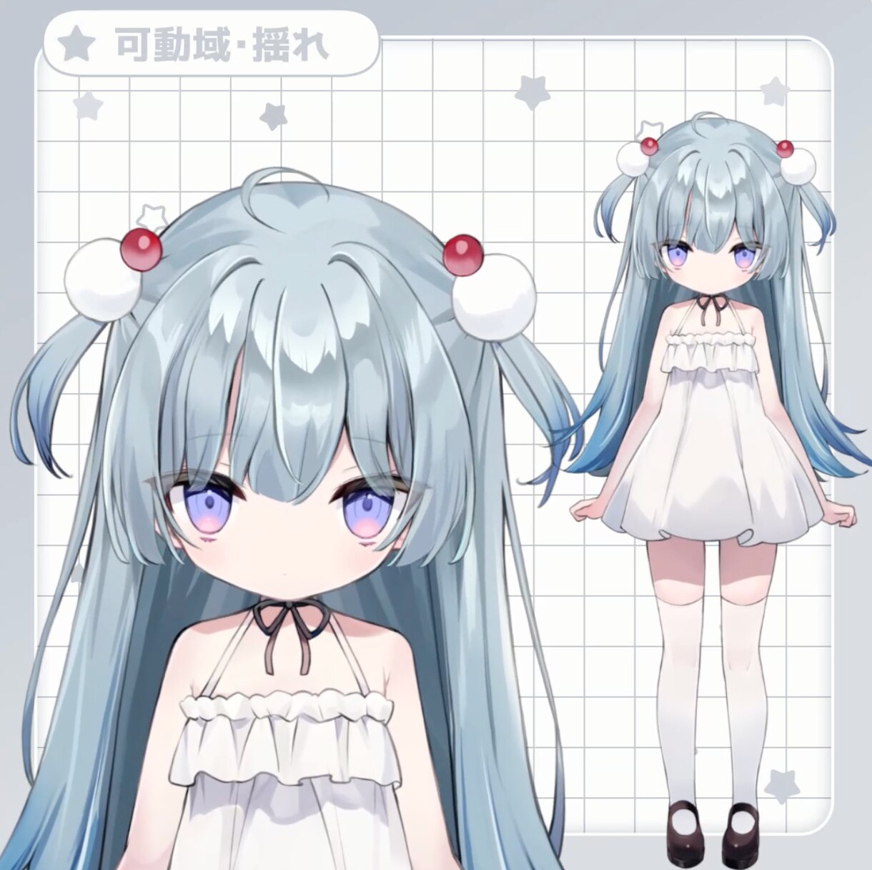 Vtuberイラスト〜モデリングまで作成します すぐ配信可能な可愛いモデルが欲しい方へ イメージ4