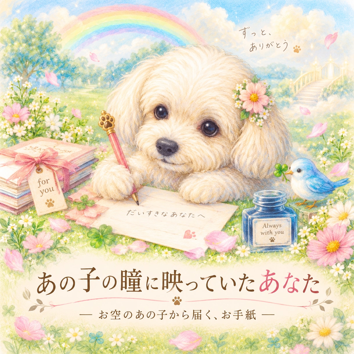 あの子の瞳に映っていたあなたをアニコミします 〜あの子らしい雰囲気のお手紙としてお届けします〜 イメージ1