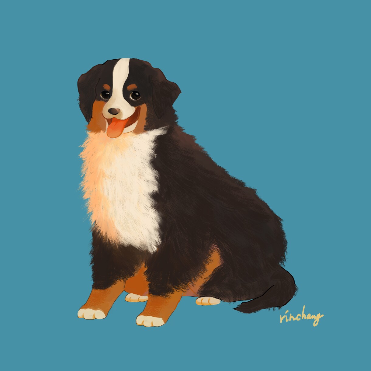 触りたくなる！ふわふわな動物の絵を描きます グッズ制作の素材にもぴったりです！ イメージ3