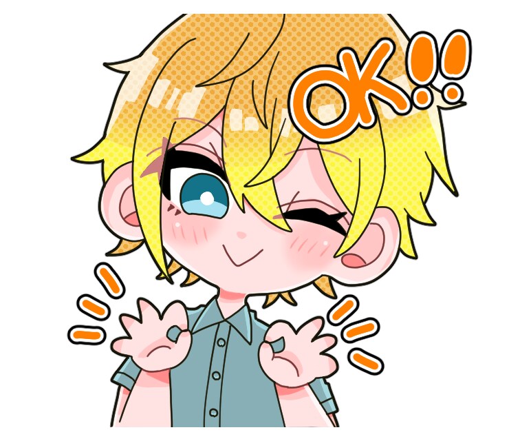 LINEスタンプ制作します 商用・個人用OK！キラキラ可愛いミニキャラ！ イメージ1