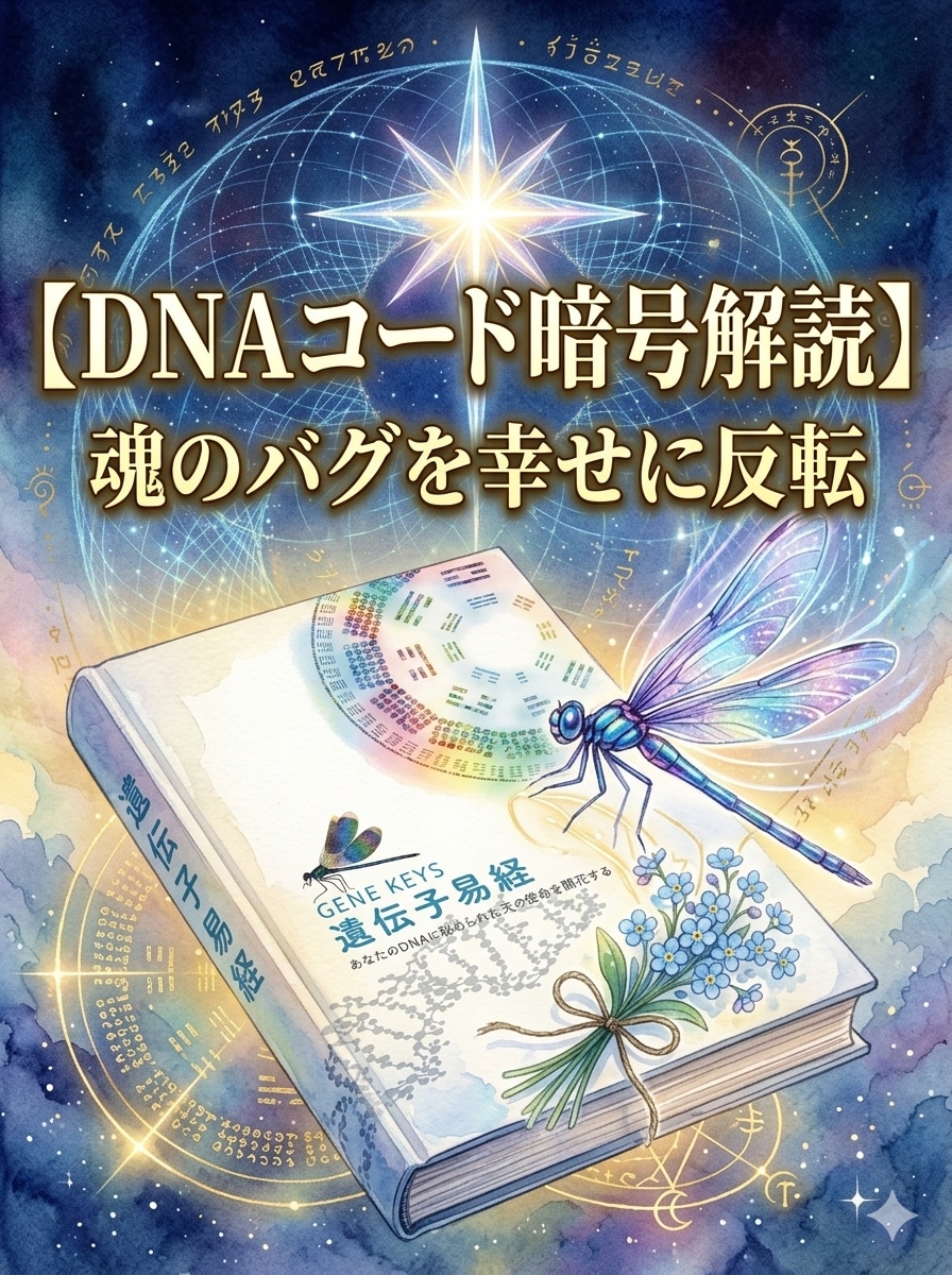 遺伝子易経　魂の取り扱い説明書　お伝えします あなたの遺伝子(魂)　バグ起こしてませんか？ イメージ1