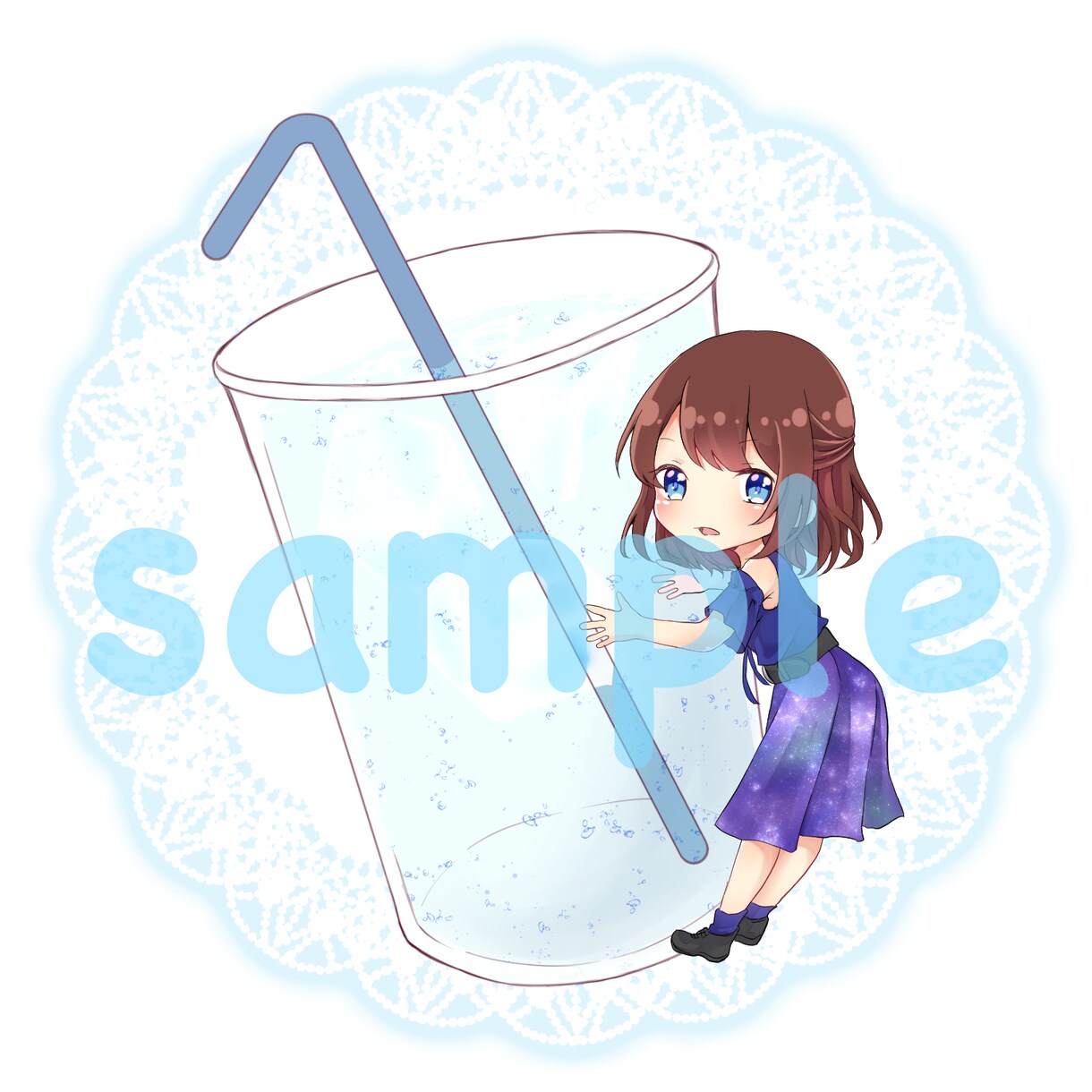 可愛らしいアイコン描きます 【自作テンプレート使用】お気軽にDMよりご相談ください！ イメージ2