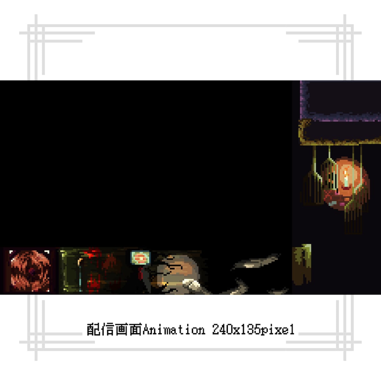 緻密なドット絵一枚絵・アイコン描きます 2000時間以上描いてきた、コミュニケーションの得意な描き手 イメージ4