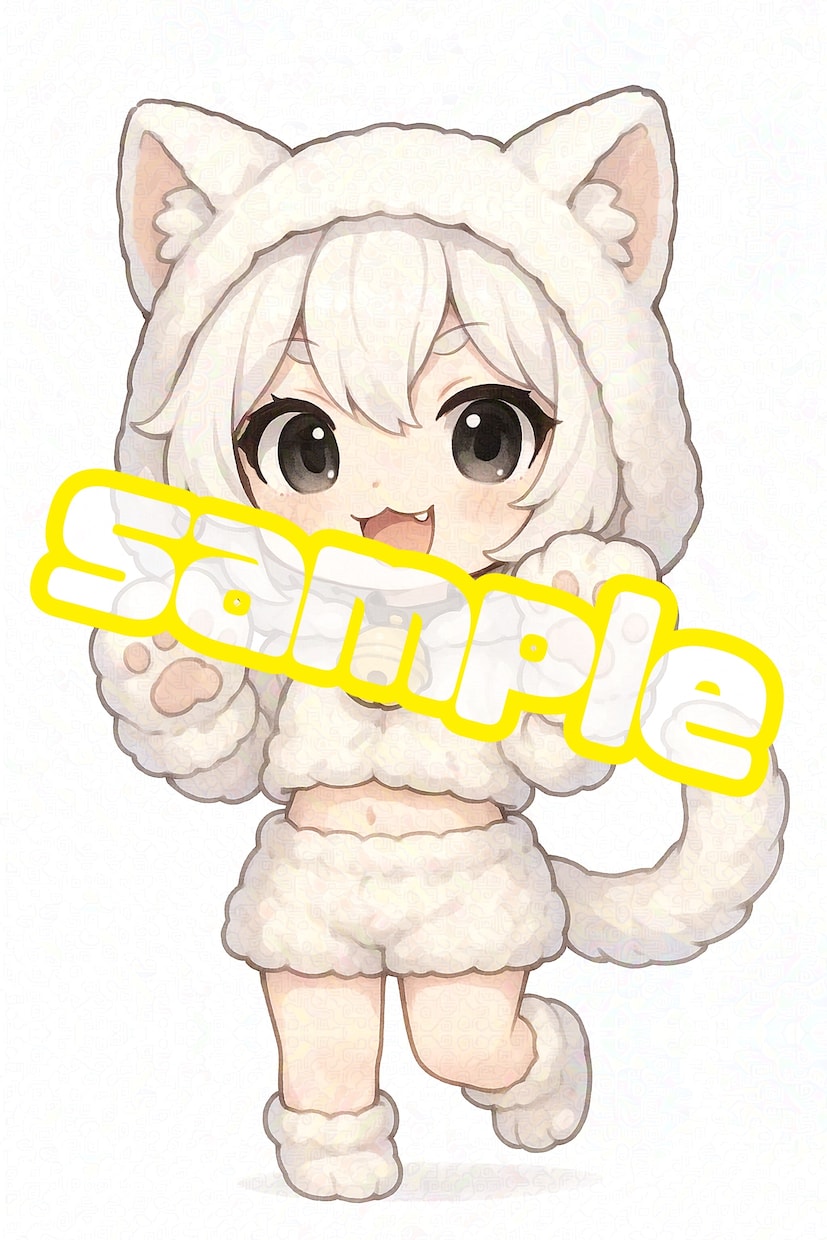 可愛いオリジナル2次元デフォルメイラスト作ります オリジナルグッズが作りたい方などにアイコンつくります。 イメージ3