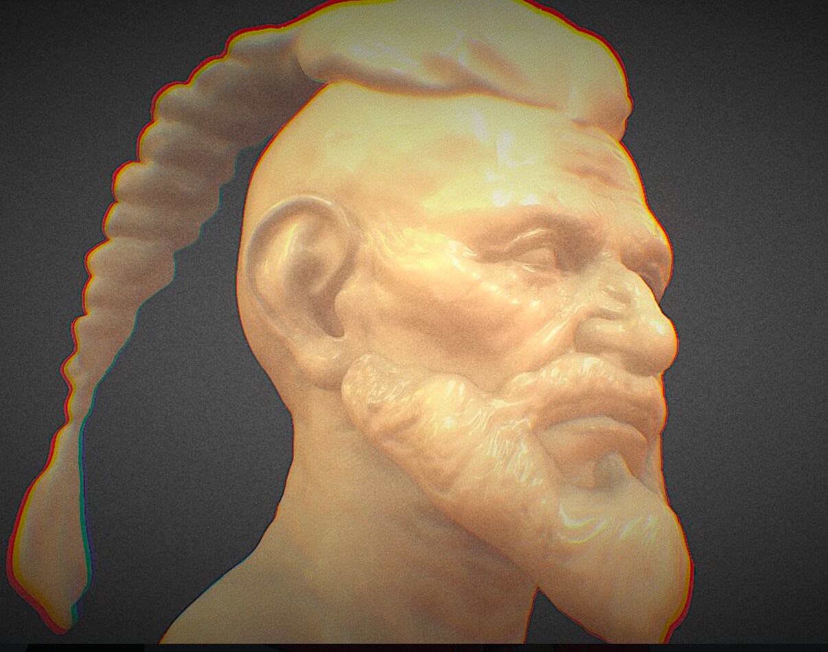 胸像をスカルプいたします あなたのデザイン画からデジタル彫刻をスカルプ イメージ1