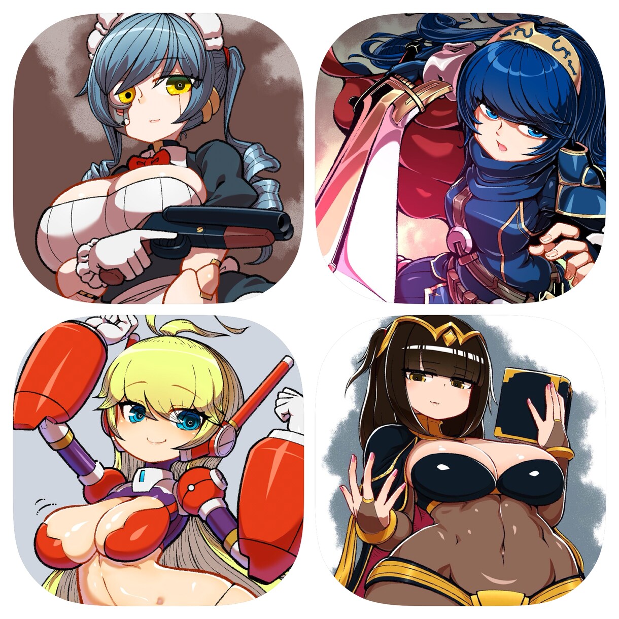 イラスト製作します デフォルメとリアルの中間みたいな絵柄です イメージ2