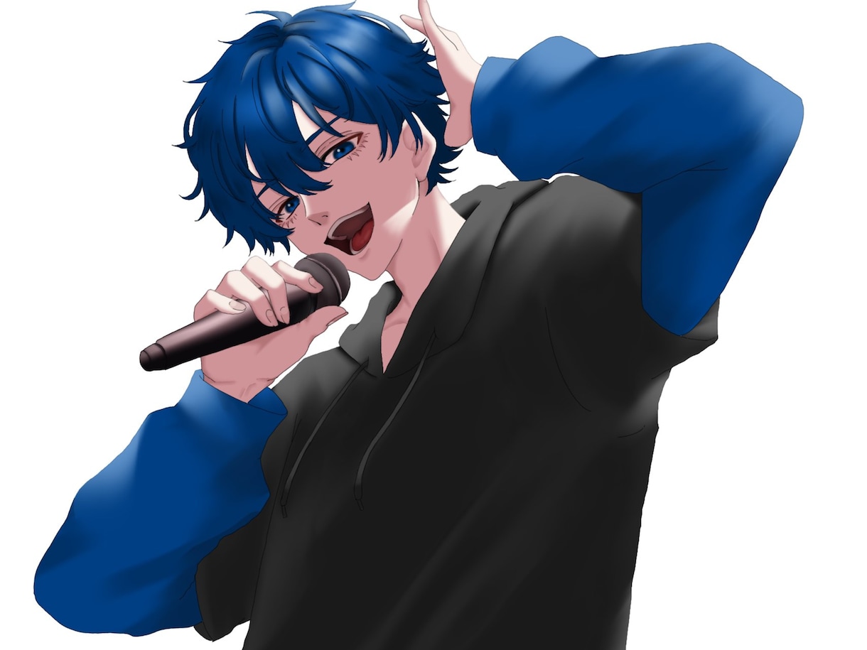 アイコン、サムネ、立ち絵等のイラスト制作します VTuber、配信活動、サムネ、キービジュアルに イメージ1