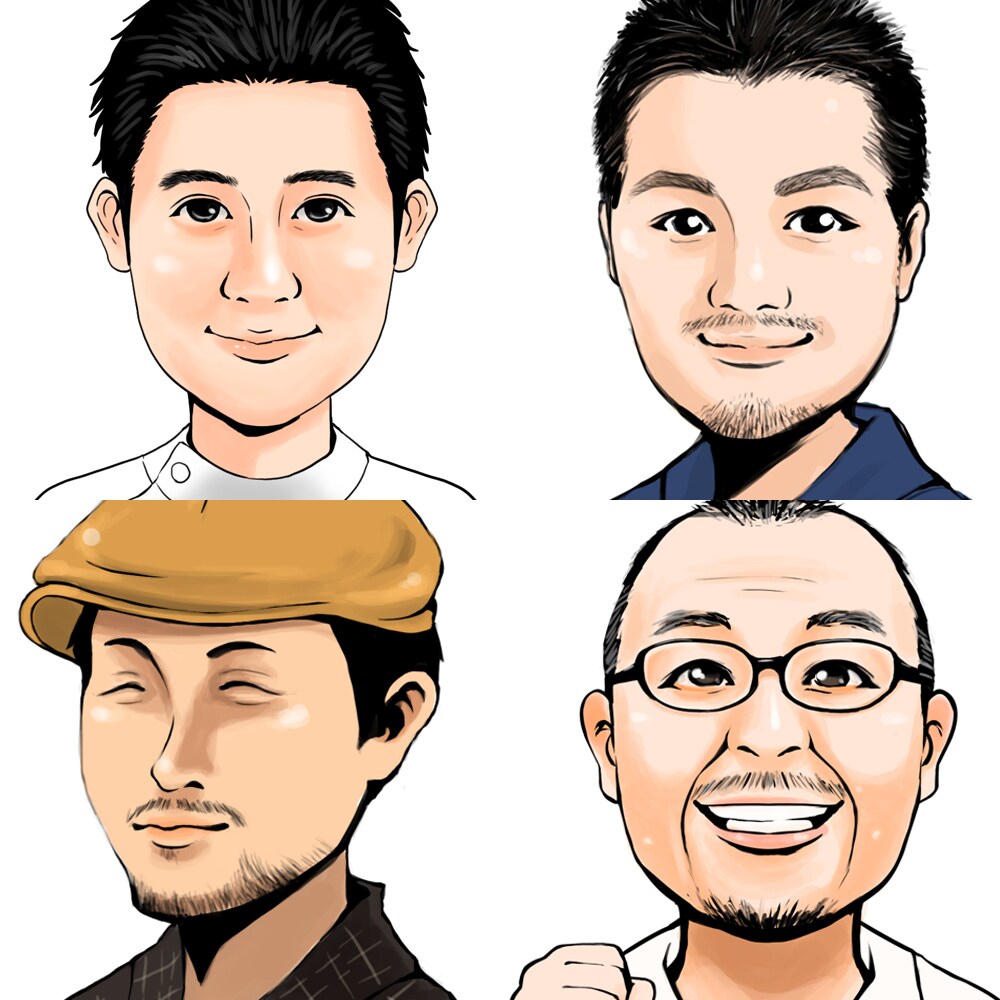 リアルテイストの似顔絵描きます サンプルのようなリアルテイストの似顔絵です イメージ3