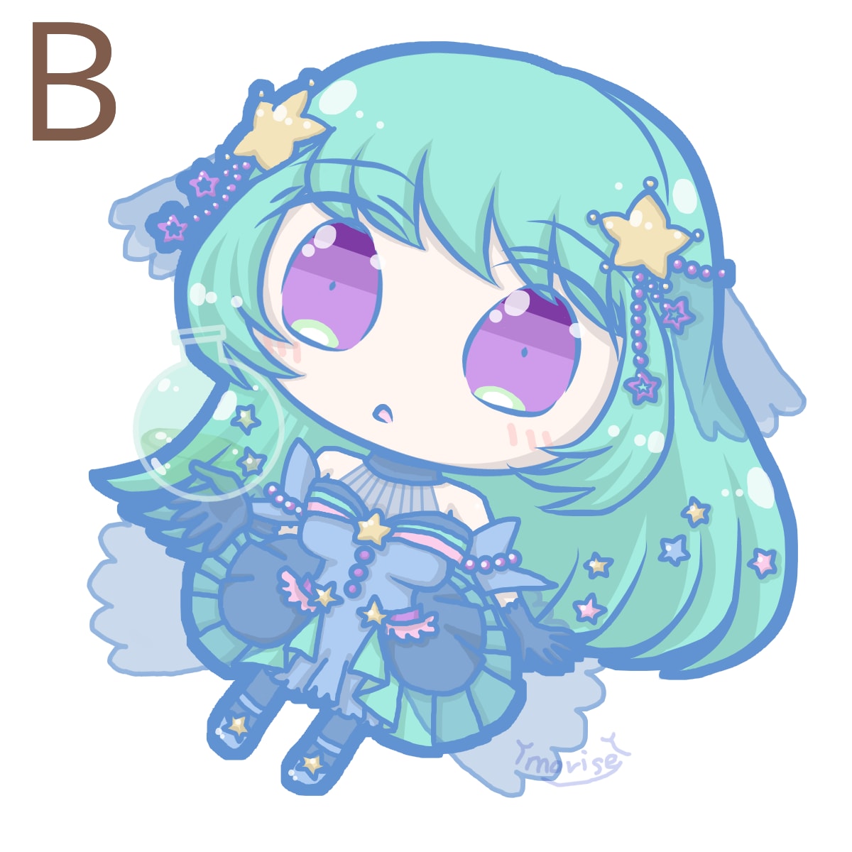 商用可★あなたのキャラクターのミニキャラ描きます アイコンや鑑賞にいかがですか？ イメージ5