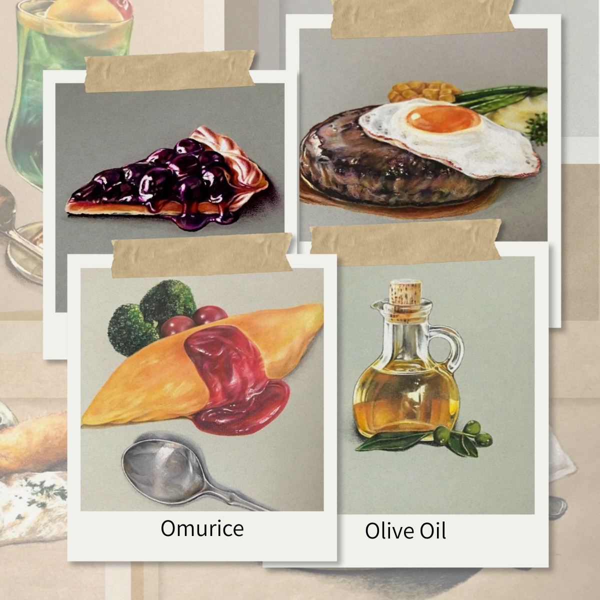 商用OK！雑誌・広告向けリアル食品描きます 商用・二次使用OK/アイコンやグッズ、ラッピングにも◎ イメージ2