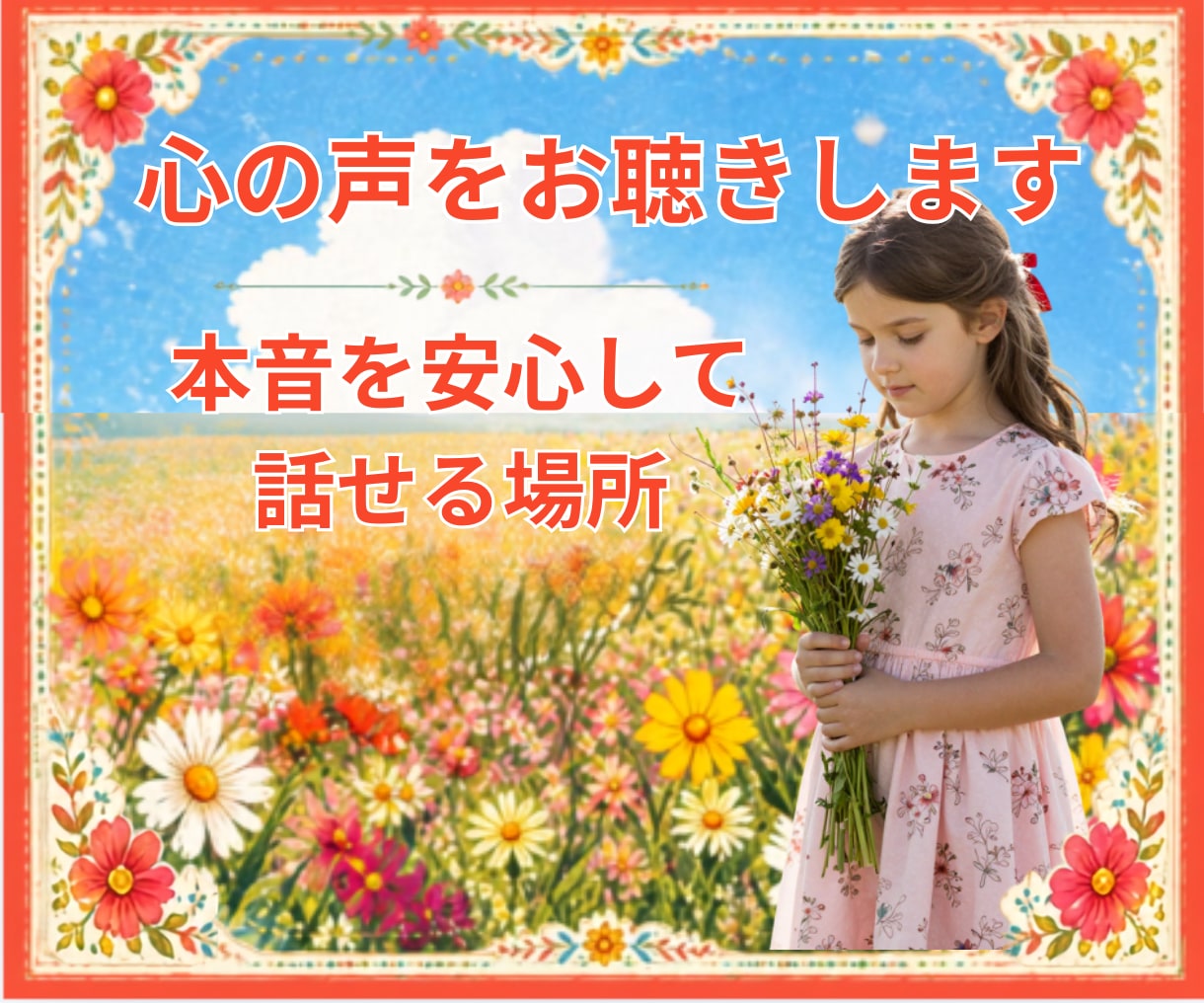 もう頑張れない…心の声をお聴きします 「大丈夫」の裏側にある本音を安心して話せる場所 イメージ1