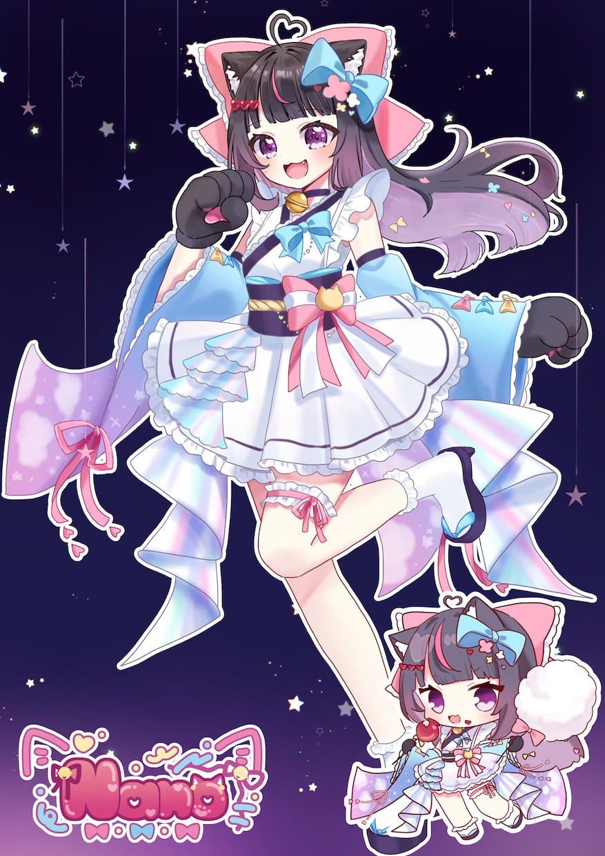 可愛い立ち絵を描きます 可愛い立ち絵を描きます！IRIAMライバー様向けプラン有！ イメージ3