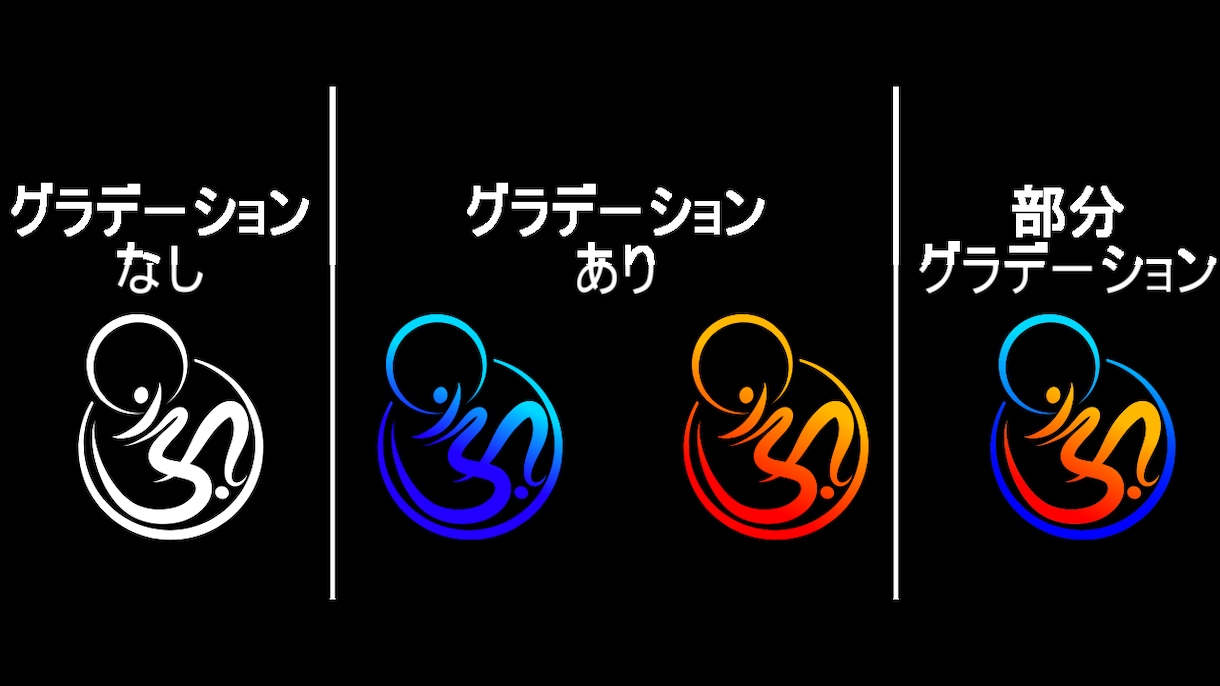 無制限無料修正/初回無料名刺制作！ロゴ制作します 著作権譲渡/3案提示/修正回数無制限/10000円スタート イメージ4