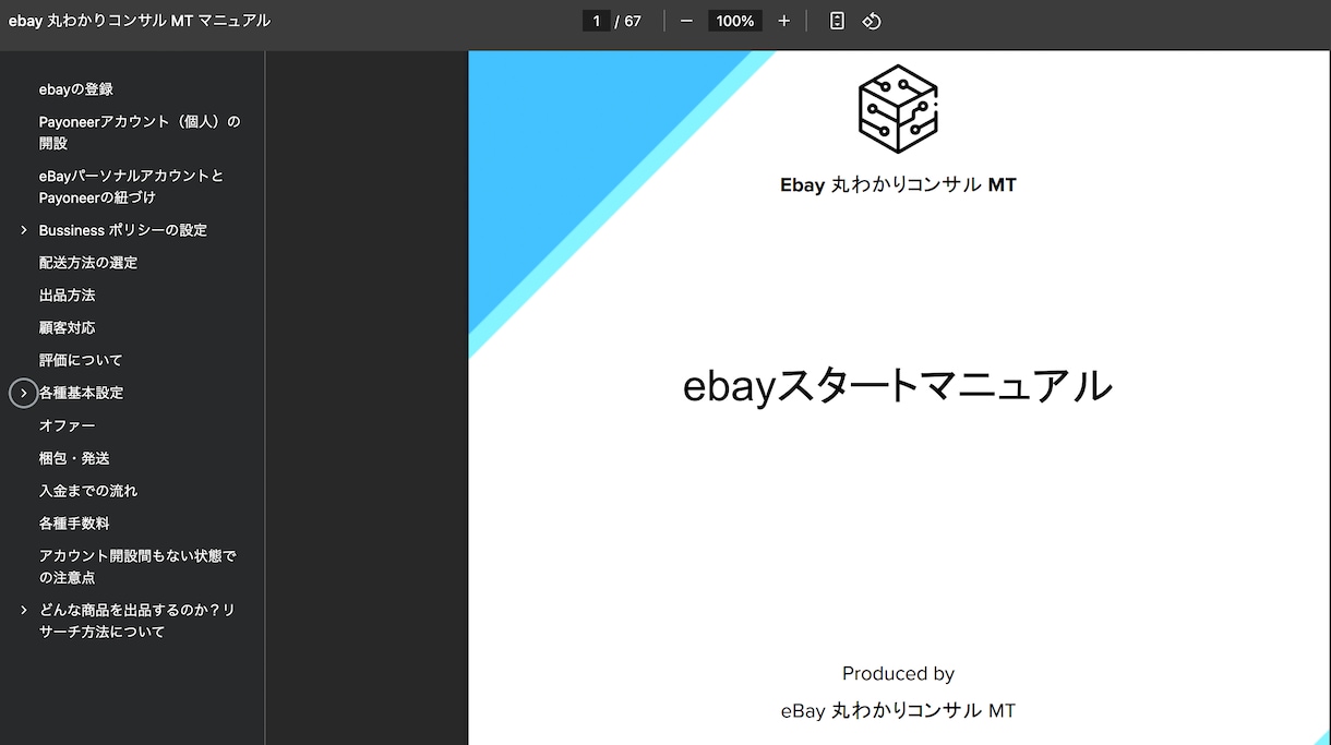 ebay 初心者向け 2週間みっちりコンサルします 大容量スタートアップガイド＋ショップ立ち上げサポート付き イメージ2