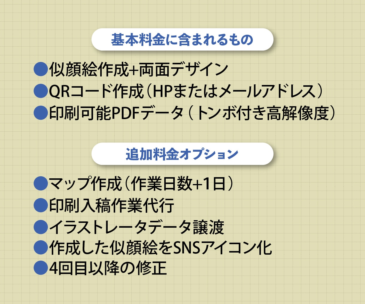 似顔絵付きのオリジナル名刺を制作します 顔写真より親しみやすく、印象に残る名刺に イメージ4
