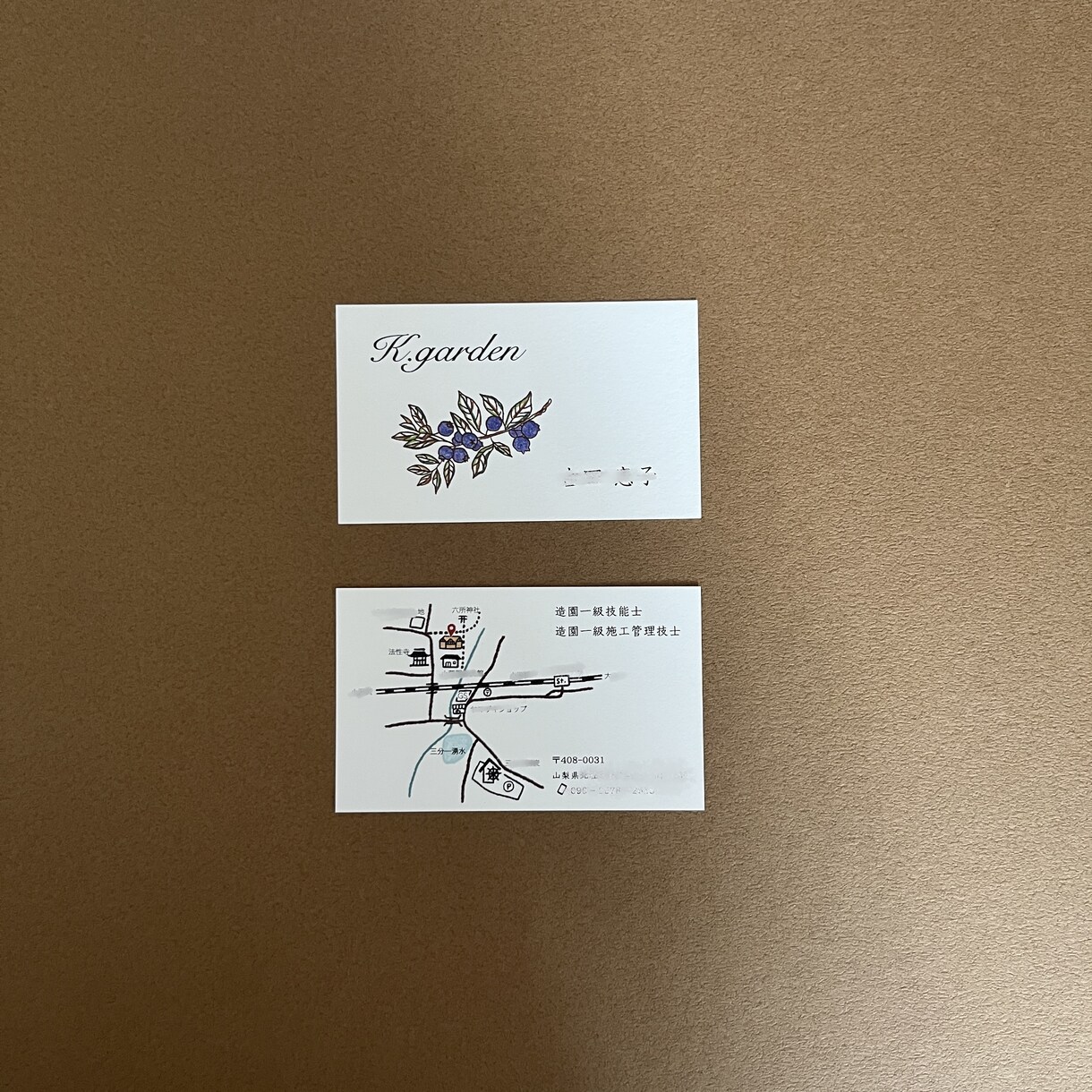 両面カラー◎差別化できるイラスト名刺デザインします 入稿用PDFデータとアイコン用イラスト画像も同時納品♫ イメージ6