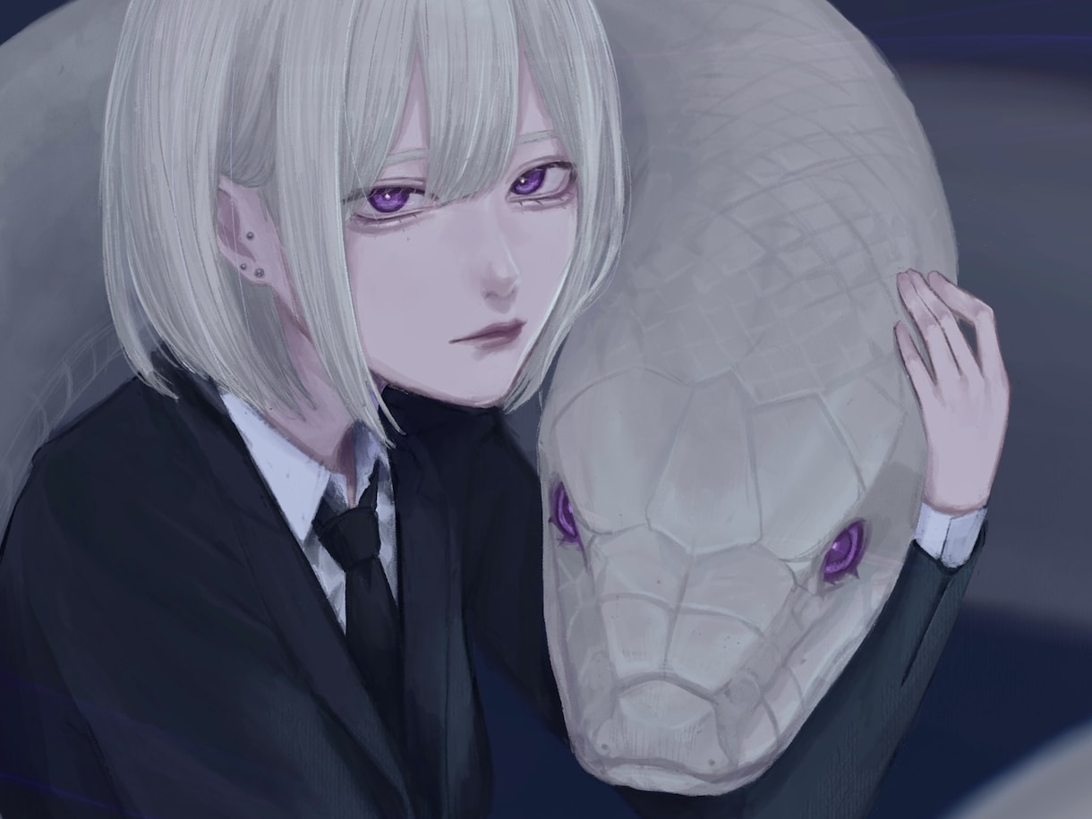 繊細な厚塗りイラスト描きます アイコンや配信背景、MVイラストに。無料オプションも豊富 イメージ10