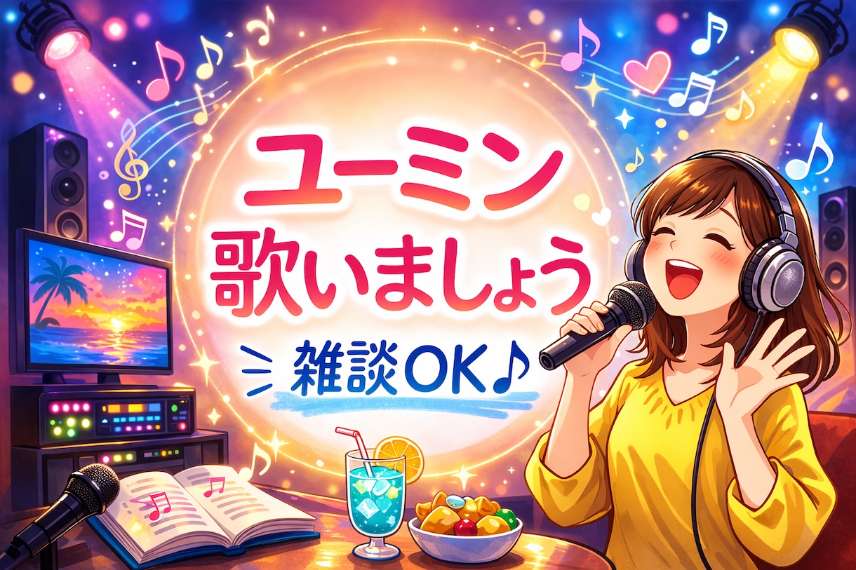 ユーミンファンの方！十八番一緒に歌います ユーミン/電話カラオケ/雑談OK/歌いたい/好きな曲の話 イメージ1