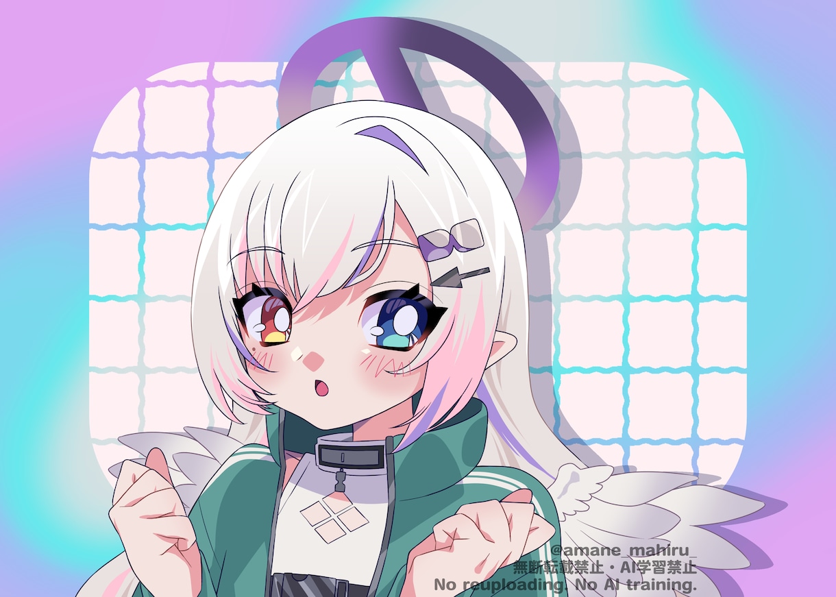 平成レトロな可愛いイラスト描きます アニメ塗りで懐かしさのある絵柄！ イメージ1