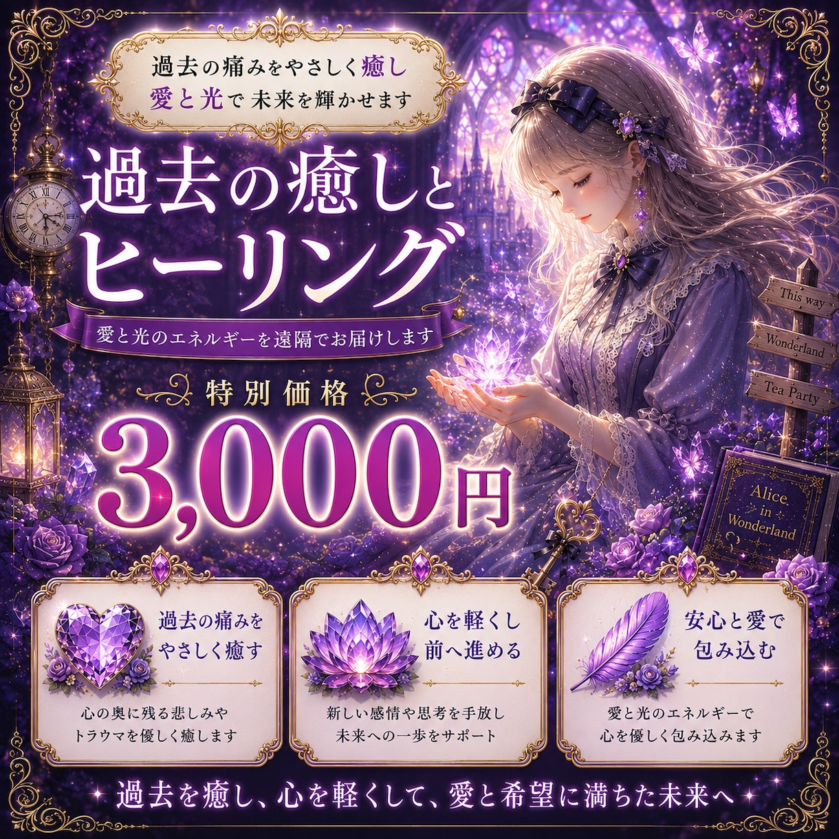 過去のトラウマに癒しとヒーリング致します 思い出したくもない過去、癒してあげませんか？おススメです❣ イメージ1