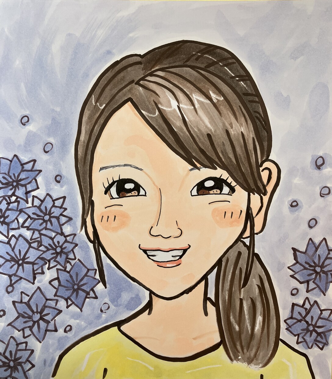 水彩絵の具で手描きのアイコン作成します 唯一無二の手描きアイコンです　ペットちゃんでも描けます イメージ4