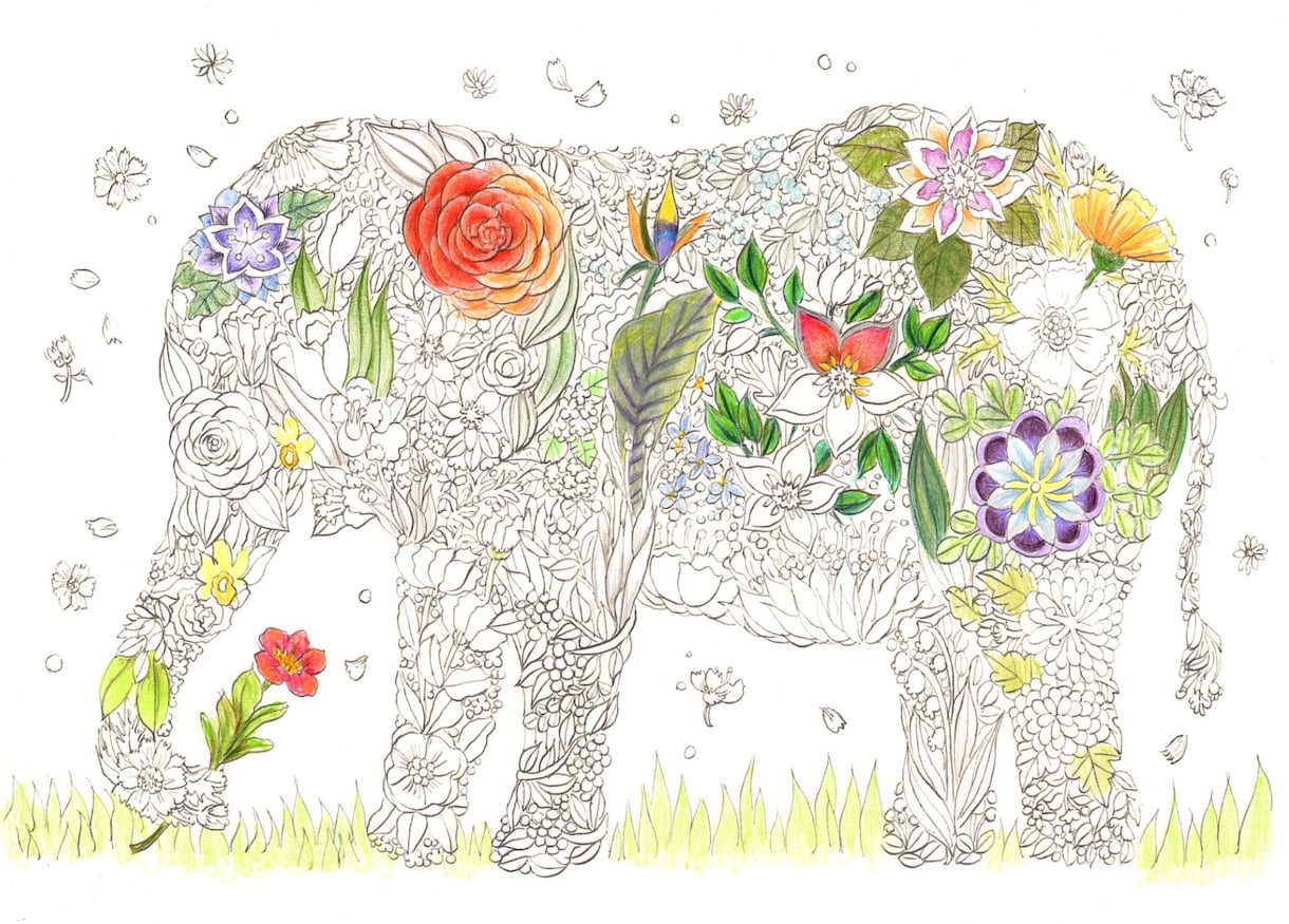 オリジナル塗り絵・イラストを制作します 楽しい塗り絵をつくりませんか。線画イラストとしても活用OK。 イメージ6