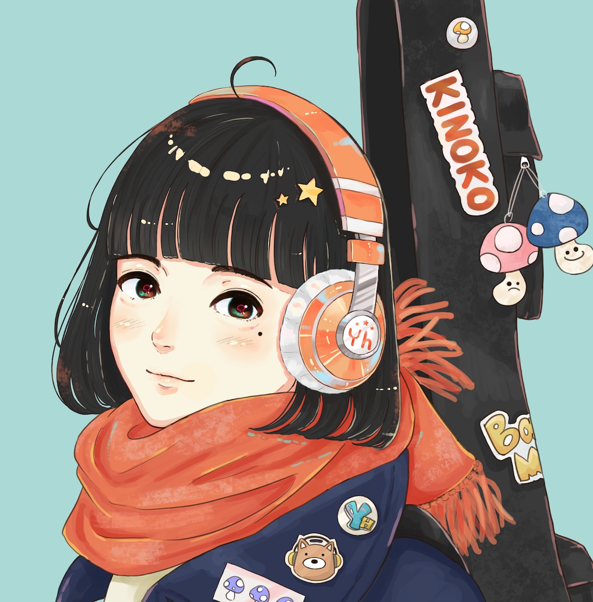 リアルなテイストの女の子イラスト描きます パッと目を引くイラストが欲しい方へ イメージ9