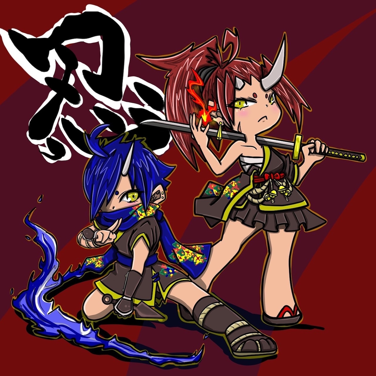 配信者向け・立ち絵～一枚イラスト作成します ミニキャラ・アイコンも対応！商用利用可！まずはご相談から！ イメージ11