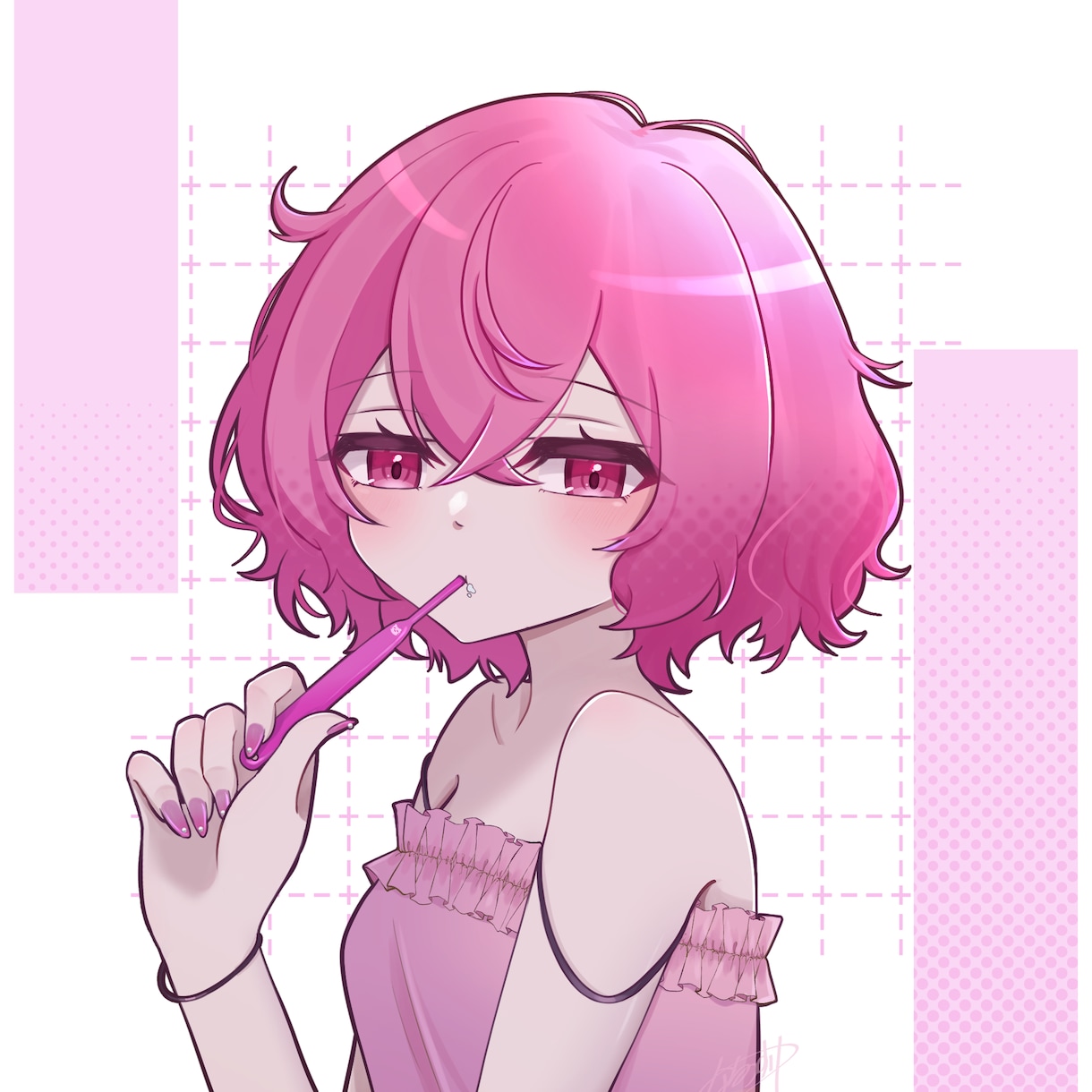 可愛いイラスト描きます SNSアイコン/夢絵/イラストオーダー/歌ってみた イメージ1