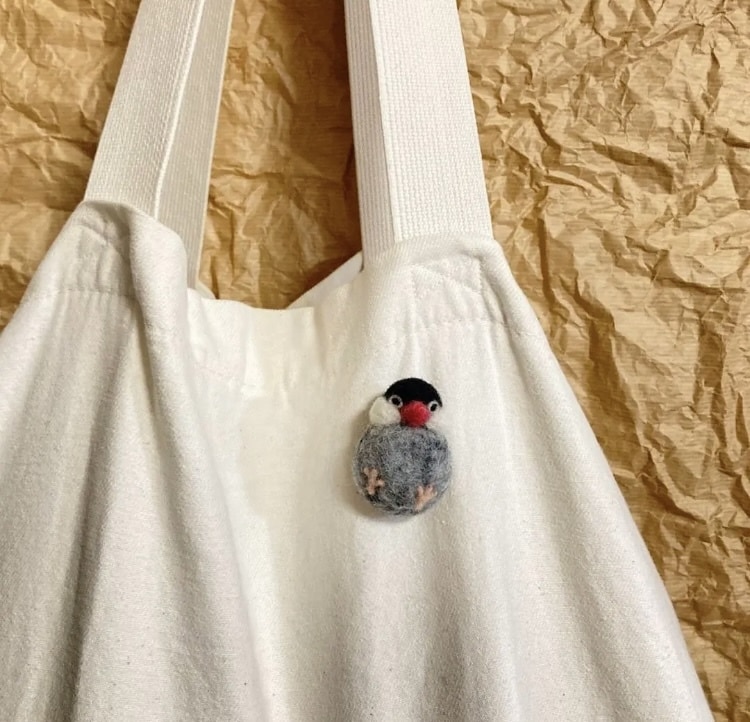 羊毛フェルトでうちの子文鳥をつくります うちのこ文鳥さんをお作りします イメージ3