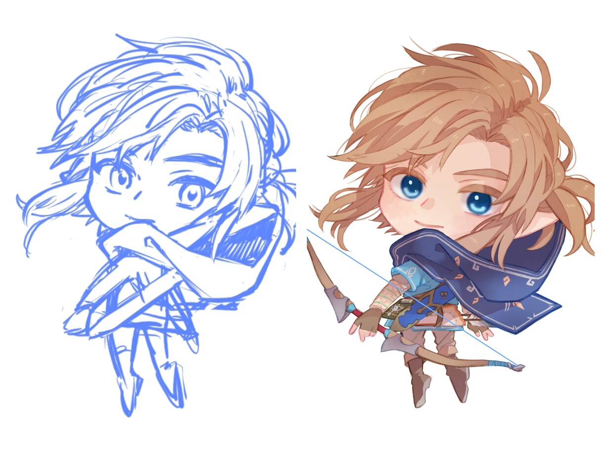 キャラクターのSDイラストを描きます デフォルメテイストのイラストプランです イメージ7