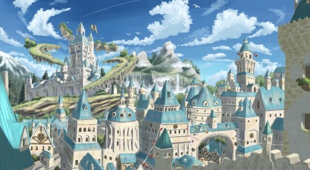 背景、風景イラスト制作します 壮大なファンタジー風景、綺麗な夜景などのデジタルイラスト制作 イメージ4