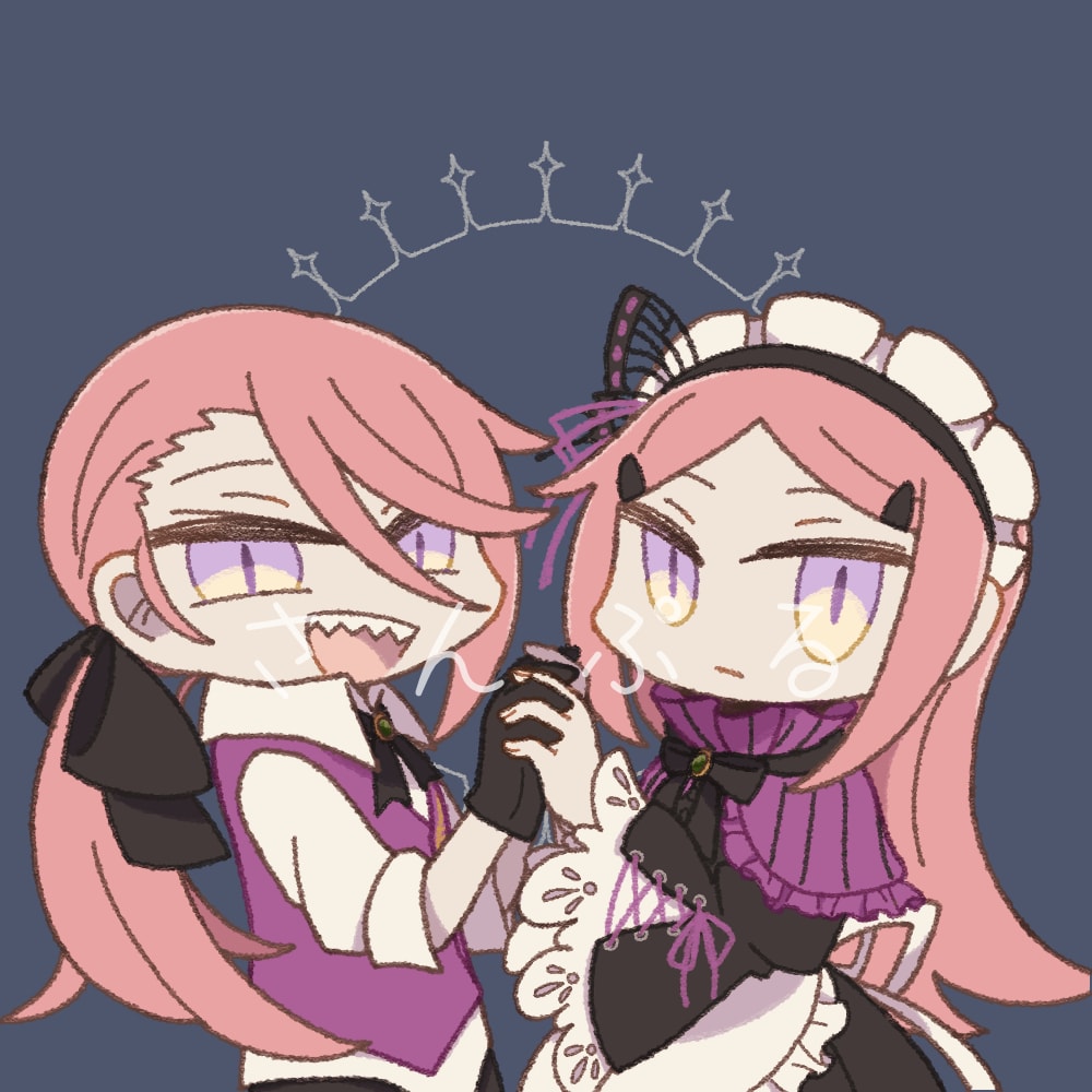 ミニキャラのアイコン描きます SNSで使えるゆるかわいいミニキャラのアイコンです イメージ3