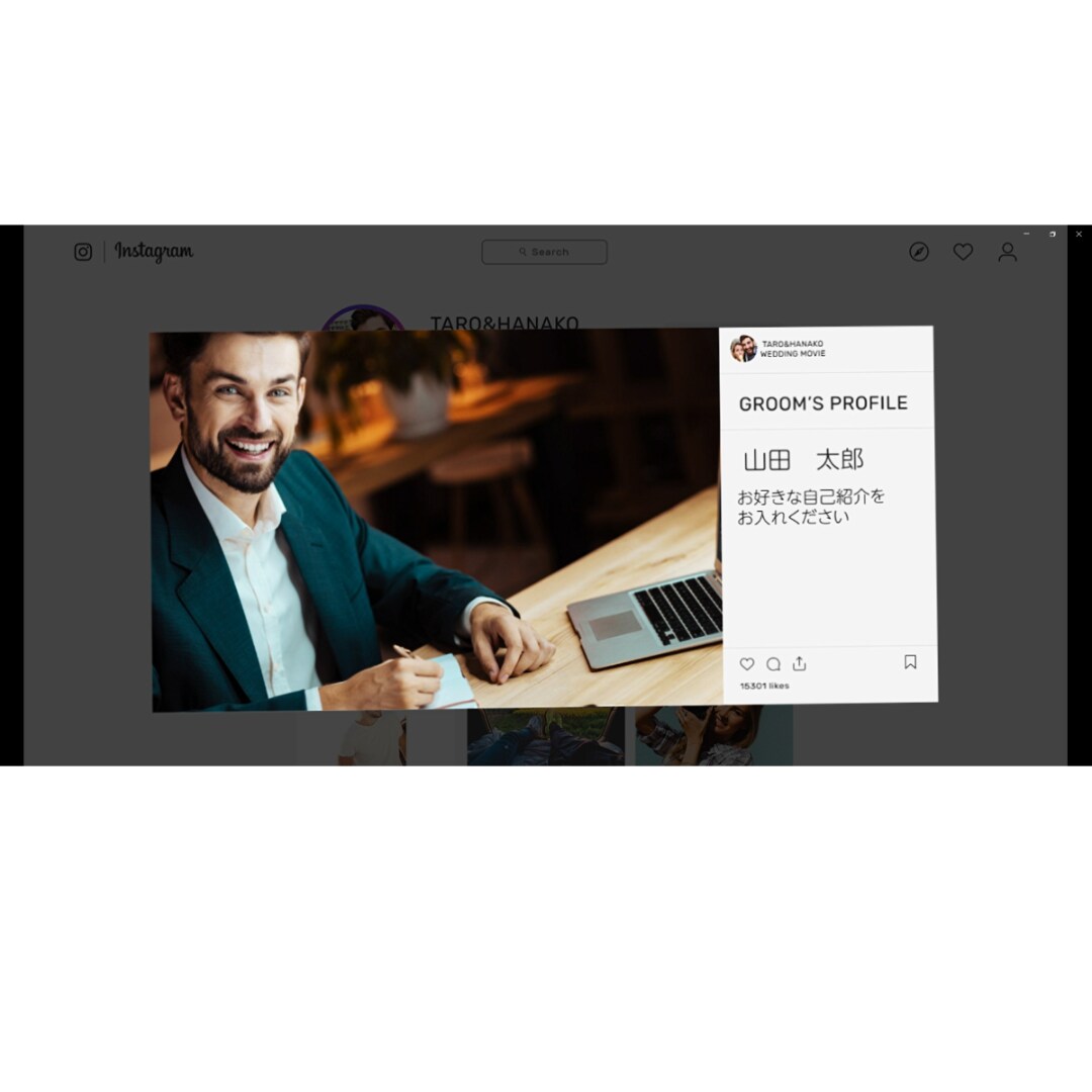インスタ風♡オープニングムービー作ります 短納期もご相談ください！別途オプションにて対応します イメージ3