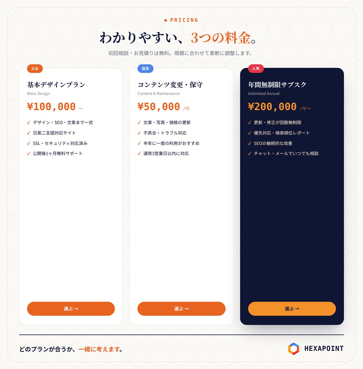 個人事業主・中小企業向けホームページを制作します デザイン・文章・SEOまでワンストップ｜一人担当で安心 イメージ5