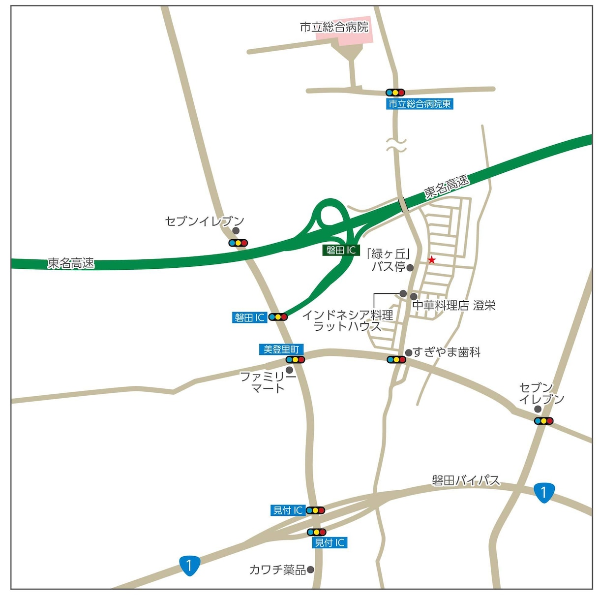 チラシや名刺等へ掲載する地図を幅広く制作します 店舗地図・現地案内図等必要な方にオススメ イメージ10