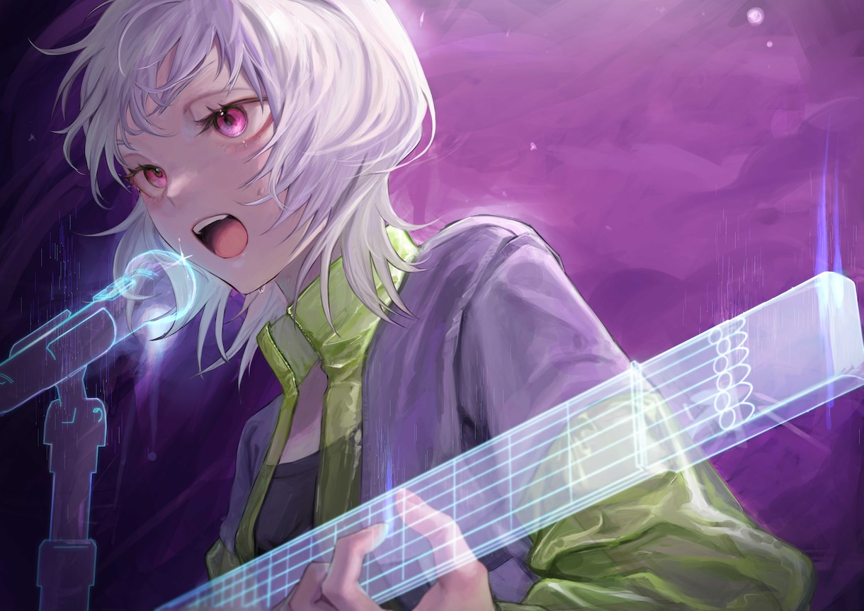 人物イラスト制作 厚塗りで用途にあった絵を描きます 商用可！アイコン＊立ち絵＊歌ってみたサムネ等幅広く制作します イメージ5