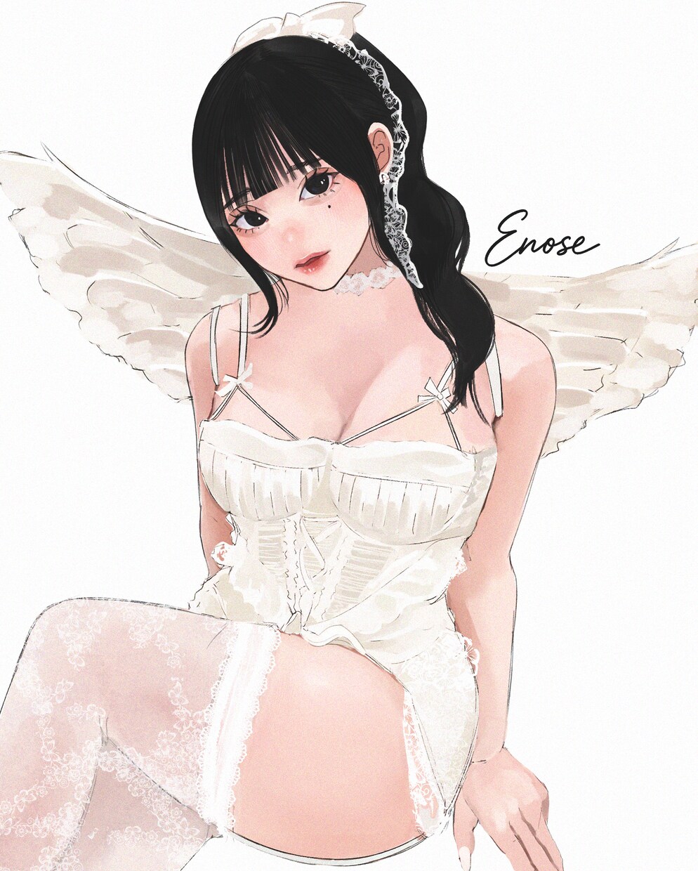 かわいい＆かっこいい人物イラストを描きます 透明感のある柔らかい雰囲気の人物イラストを制作します。 イメージ4