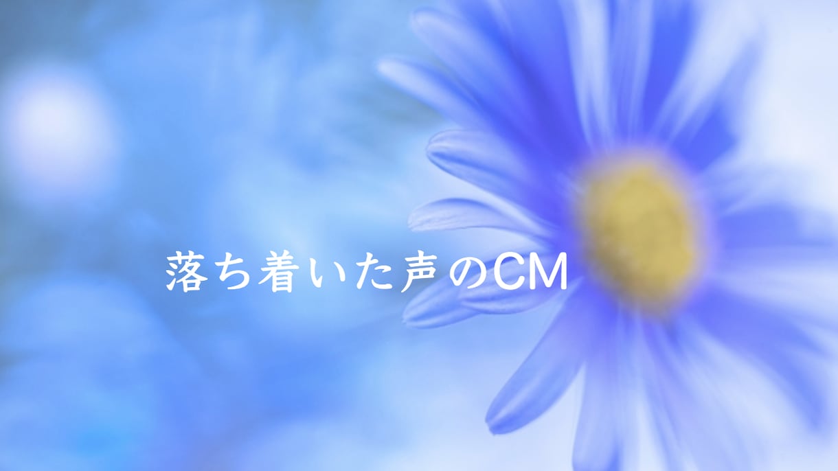 元報道キャスターがナレーションをお届けします /テレビCMの実績/企業VP多数/クセのない聞きやすい読みを イメージ6