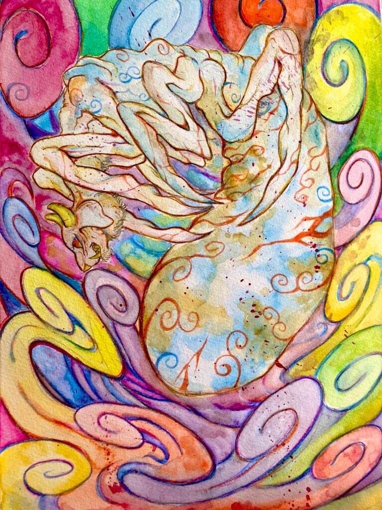アナログでイラストを描きます ペン画で現存する動物や幻想的な動物を描きます。 イメージ6