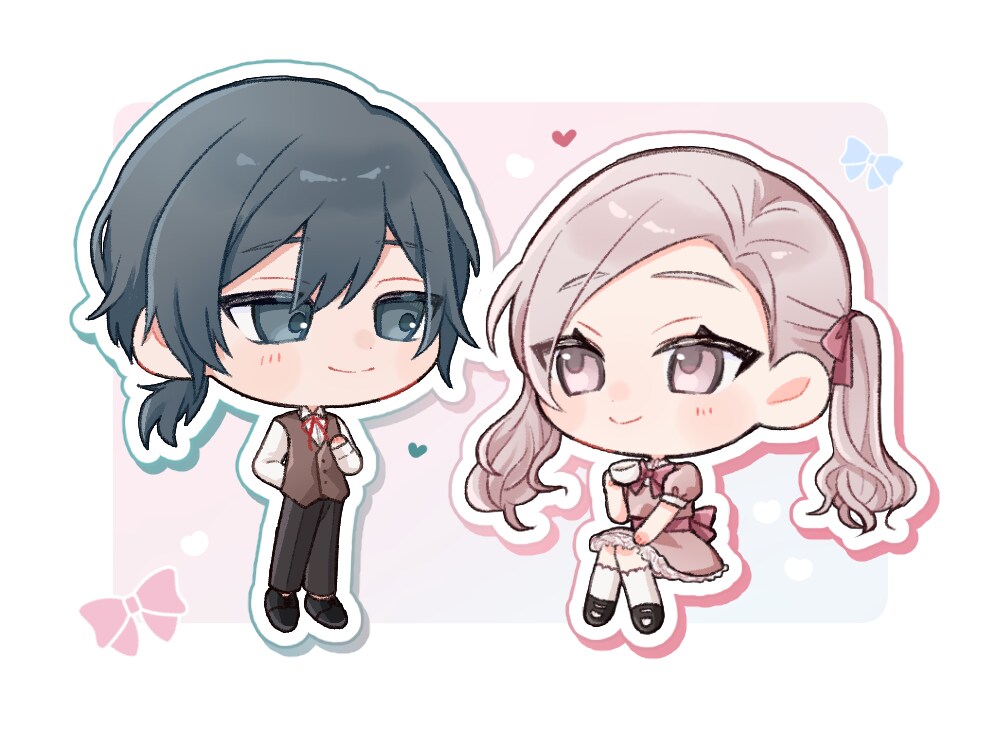 可愛いミニキャラお描きします アイコン/動画サムネイル/グッズ等！丁寧にヒアリングします◎ イメージ1