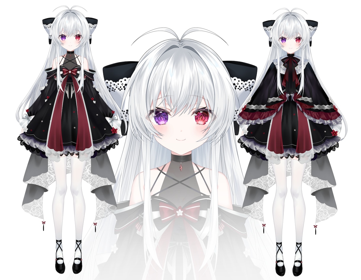 ハイクオリティなlive2Dモデルを制作します 企業クオリティなキャラデザ～モデリングまで対応します イメージ6