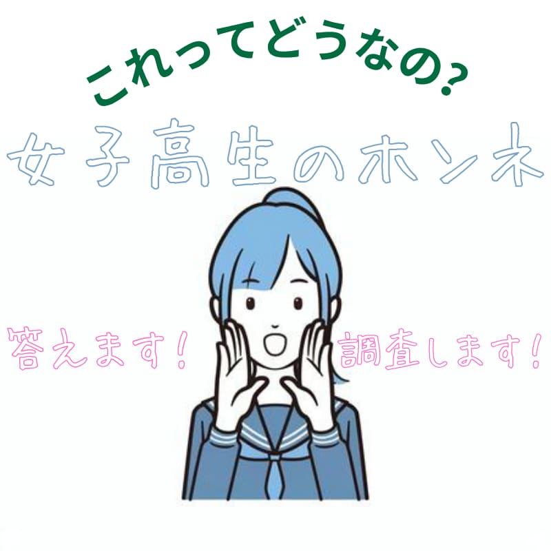 10代の正直な意見を答えます ブログの制作、動画作成などに使えるリアルな本音をお教えします イメージ1